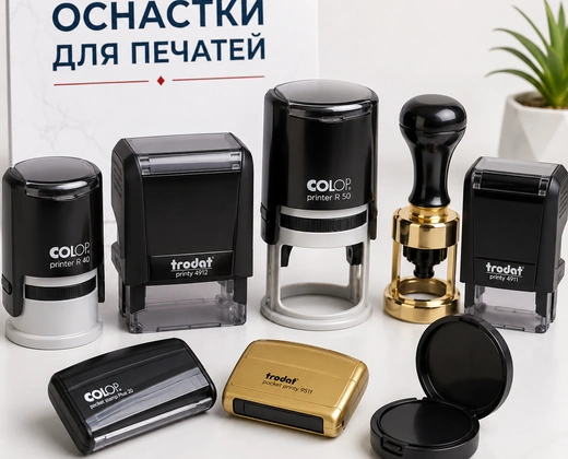 Оснастки для печатей и штампов