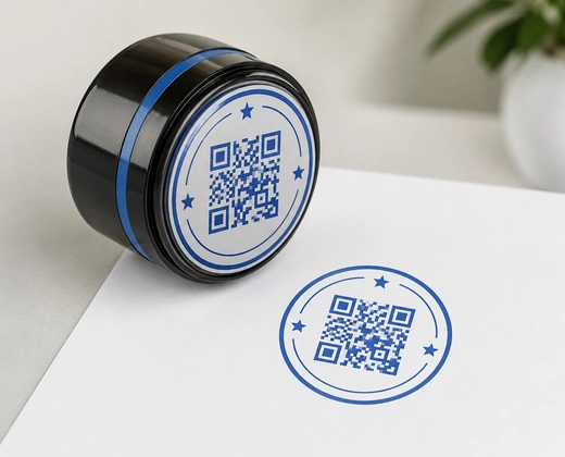 Печать с QR-кодом