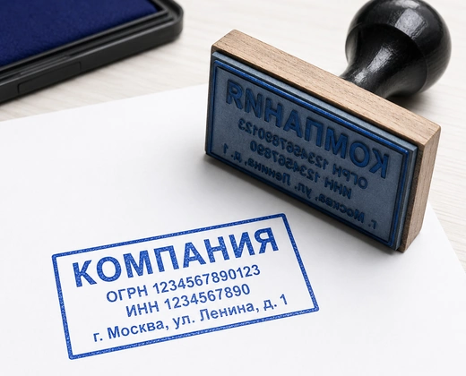 Резиновая печать